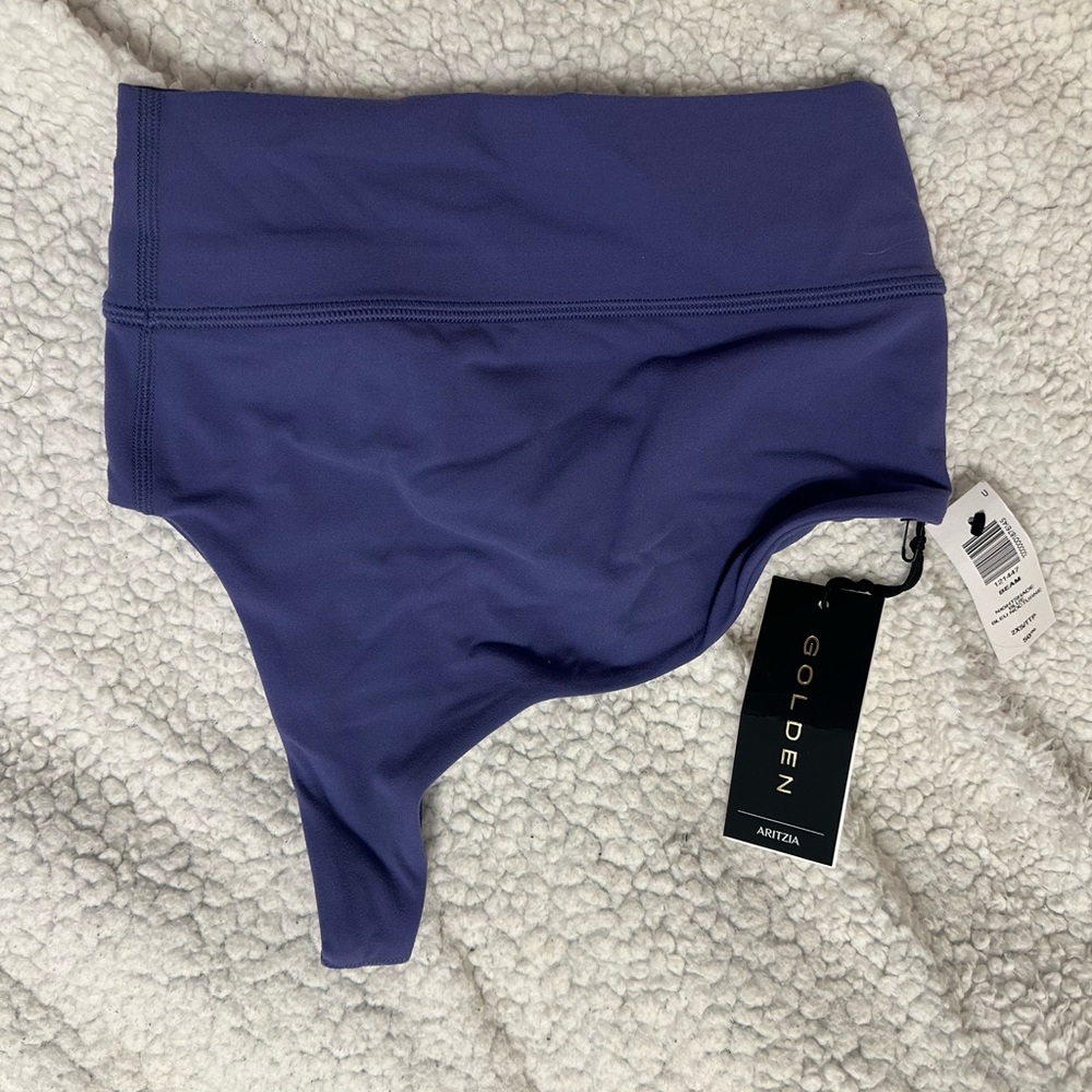 Aritzia Butter beam bra top (nightshade blue) 2XS